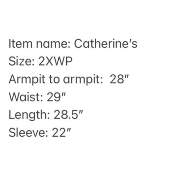 NWT Catherines 2XWP Petite Blouse Top Pink Purple V Neck Longs-sleeve Womens - Picture 4 of 16